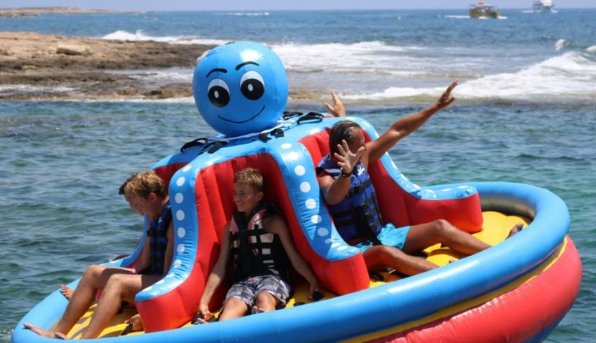 Octopus ride adventure in Andaman by top tour and travel agency