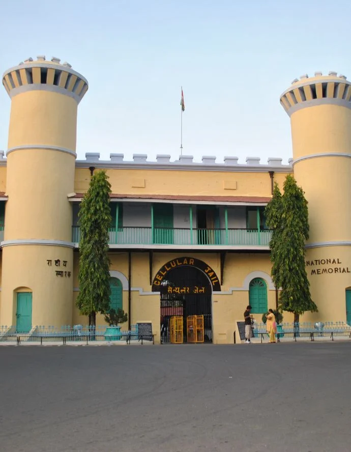 Cellular Jail, Corbyn’s Cove Beach, and Light & Sound Show – iconic places to visit in Andaman