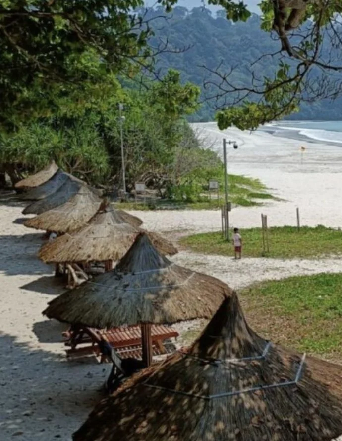 Sunset at Radhanagar Beach – one of the most famous places to visit in Andaman