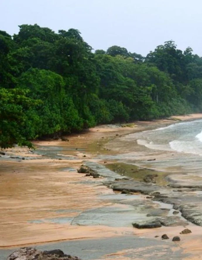 Waves crashing at Sitapur Beach – a serene sunrise spot and place to visit in Andaman